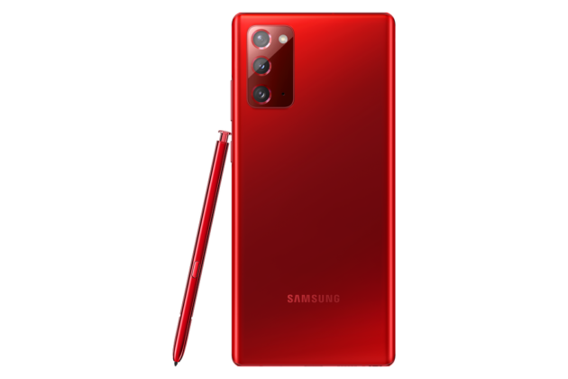 Galaxy Note 20 Mystic Red 01 