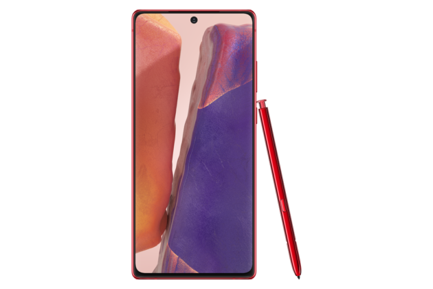 Galaxy Note 20 Mystic Red 02 