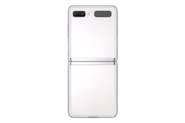 Galaxy Z Flip 5G Mystic White 01 