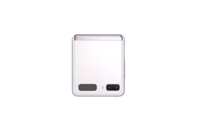 Galaxy Z Flip 5G Mystic White 02 